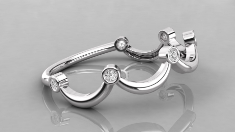 white gold 18k