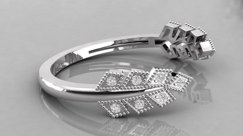 glowing diamond ring