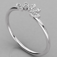 Pear ring