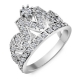 pave diamond ring